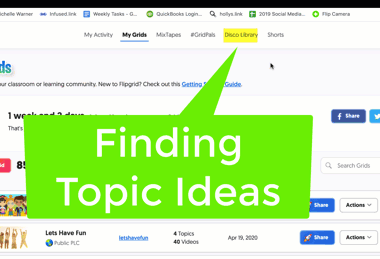 Flipgrid Topic Ideas Post Cover